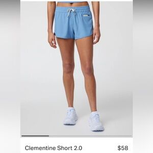 NWTO vuori Clementine Short 2.0 Isle Blue Size large